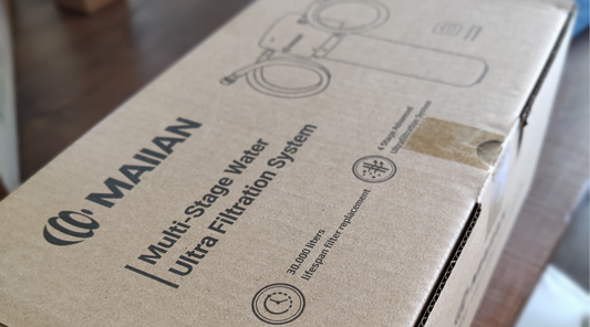Unboxing del Filtro Bajo Mesada de 4 Etapas con Ultra-Filtración MAIIAN