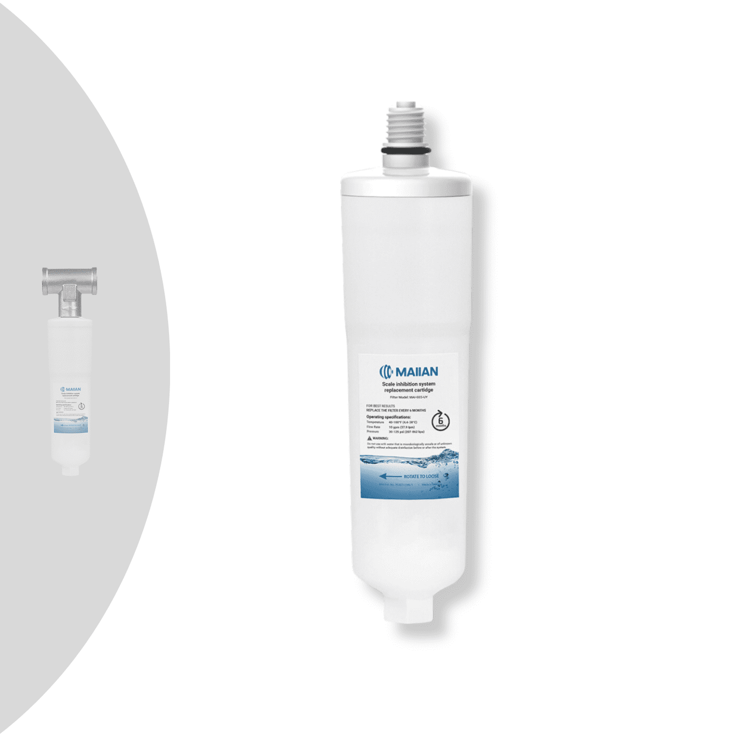 Repuesto Cartucho para Filtro Anti-Sarro - Maiian