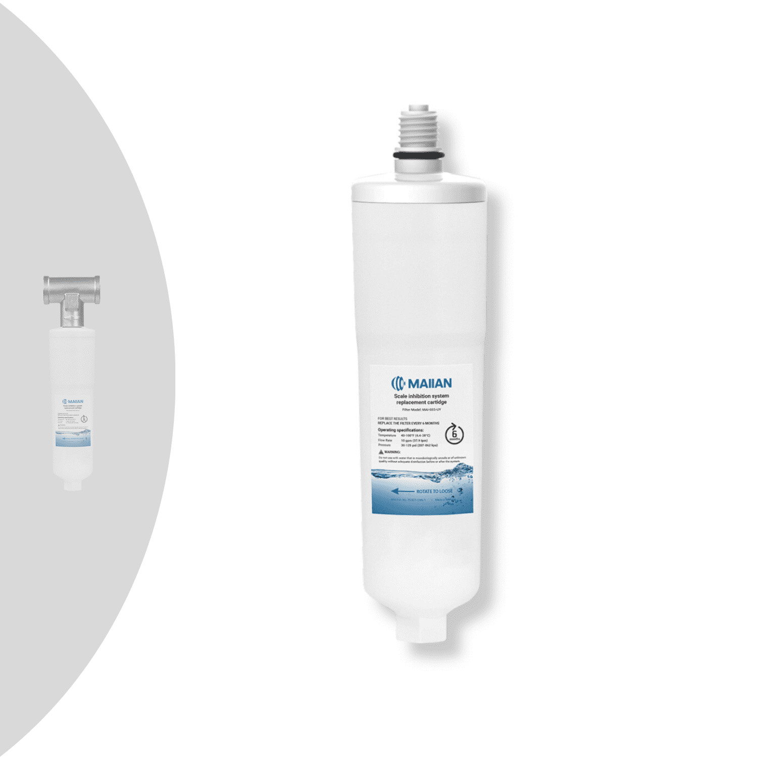 Repuesto Cartucho para Filtro Anti-Sarro - Maiian